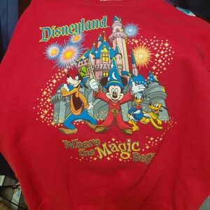 Disney Red Magical Adventure Kids Sweatshirt